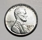 1943 P LINCOLN STEEL WHEAT PENNY UNC #C6454