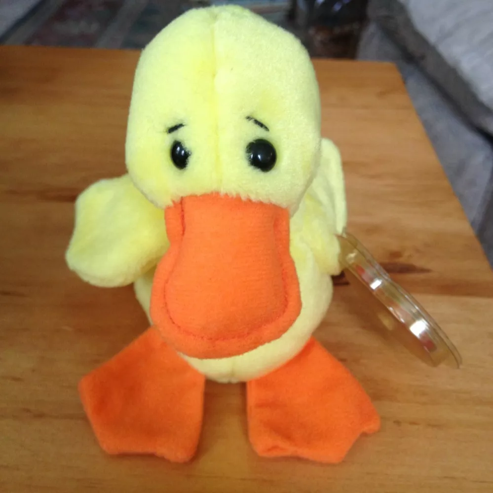 Quackers the duck hotsell beanie baby worth