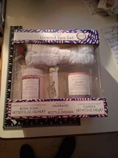 Almond Coconut Season Your Bath Blue Unwind Spa Set Lula Bath Beauty NY 2021 NIB