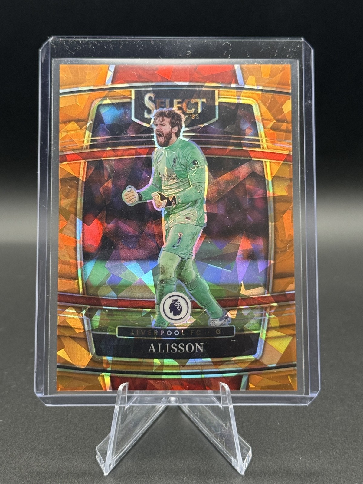2021-22 Panini Chronicles Premier League Select /23 Alisson Becker Liverpool FC