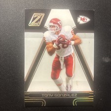 2005 Tony Gonzalez Donruss Zenith Z-Gold #51 Chiefs HOF 