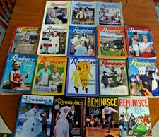 REMINISCE Magazine 75 Lot Retro Nostalgia Vintage Assorted Issues 2002 to 2018