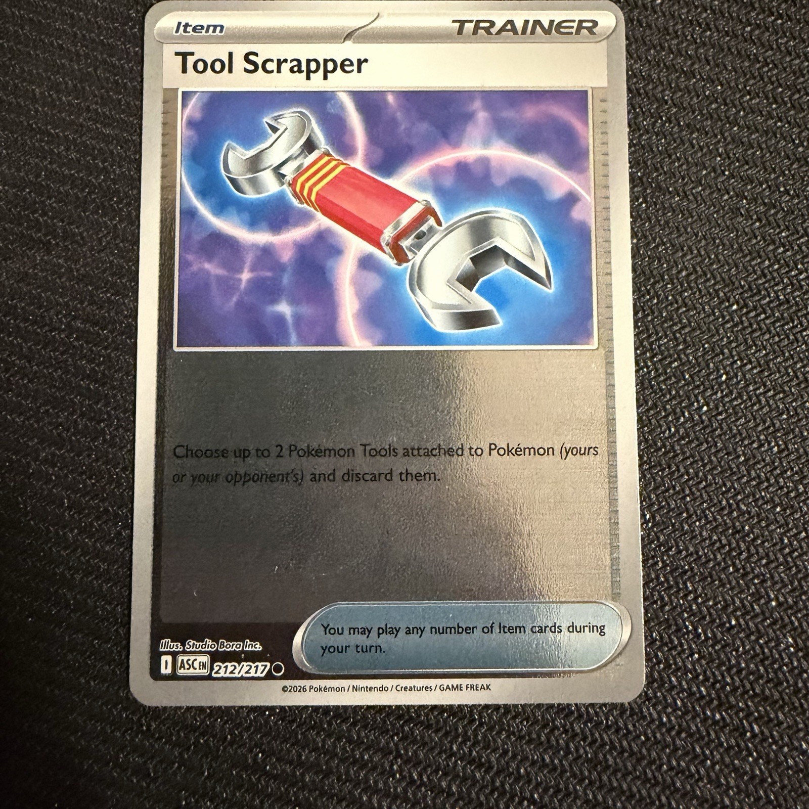 Tool Scrapper 212/217 Me: Ascended Heroes Reverse Holo
