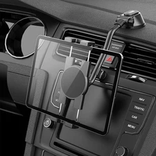 Peastrex Tablet Holder for Car Dashboard Ipad Gooseneck Black 