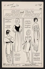 Original Art from Millie Model #123 Page 14 Pencils and Inks by Stan Goldberg