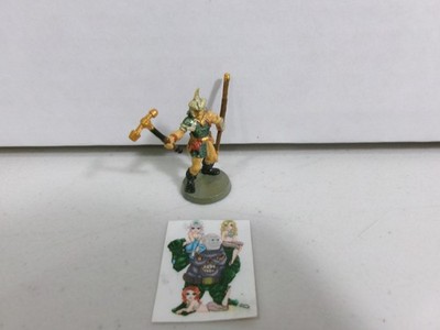 =RAL PARTHA METAL Male Warrior D&D 1988 S18=