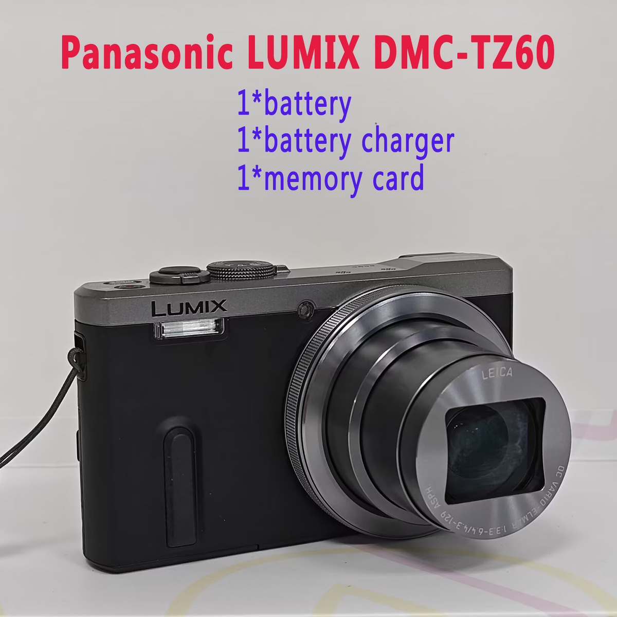 Panasonic LUMIX DMC-TZ60 Digital Camera 30x Optical Zoom Panasonic LUMIX DMC-TZ60 Digital Camera 30x Optical Zoom