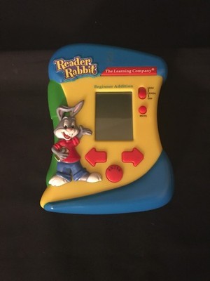 Reader Rabbit Electronic Handheld Game Beginner Addition