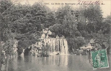 75 PARIS BOIS BOULOGNE WATERFALL - 35740