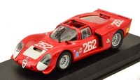 Best Model 1/43 Alfa Romeo 33.2 262 Targa Florio 1969 Statisches Modell Diecast