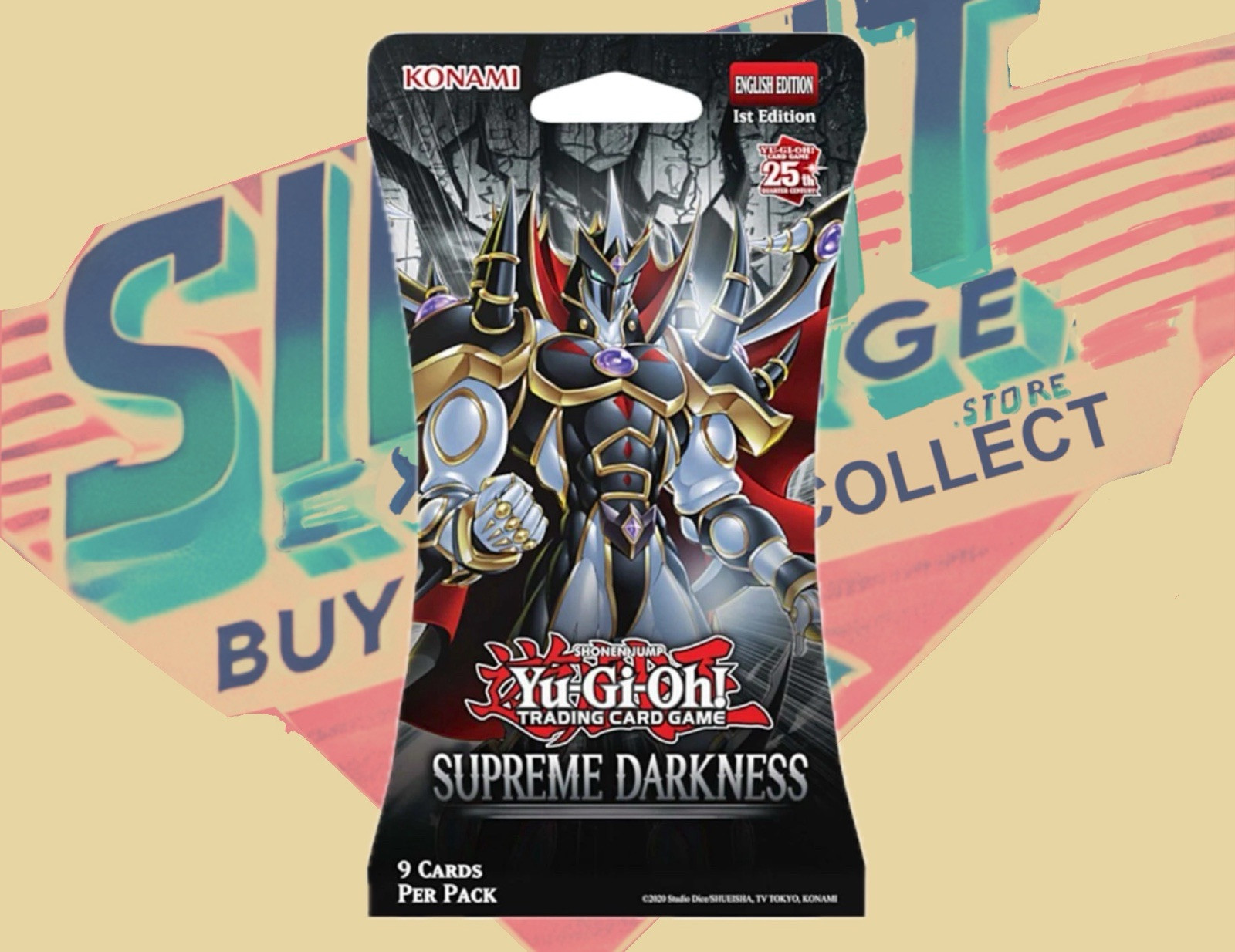 Yu-Gi-Oh Legacy of Darkness Booster Pack with 9 Cards