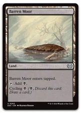 Barren Moor #262 (NM) Duskmourn DSC Magic MTG