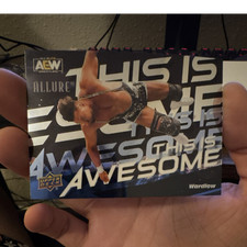 Upper Deck 2024 AEW Allure This Is Awesome Insert Wardlow TIA-15
