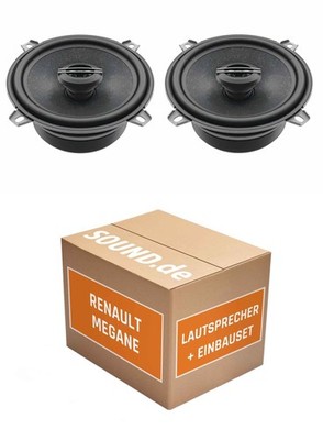 Lautsprecher Boxen hinten Hertz CX 130 für Renault Mégane II 2x Tief-Mitteltöner