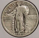 Silver Quarter - Standing Liberty - 1925 [205]