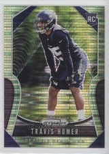 2019 Panini Prizm Rookies Neon Green Pulsar Prizm Travis Homer #340 7l6