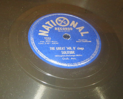 Billy Eckstine - Solitude / I Do - Do You? (1948) National 78 high-grade EX
