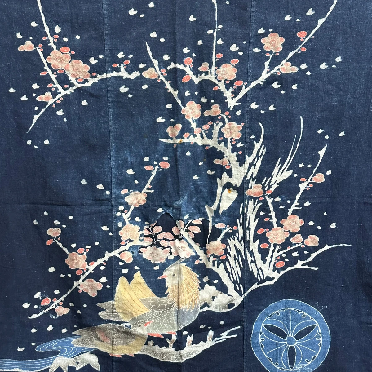 Silk & Fabric Blue Antique Japanese Kimonos & Textiles | eBay
