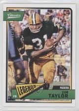 2018 Panini Classics Legends Red Back 206/299 Jim Taylor #156 HOF 1u6