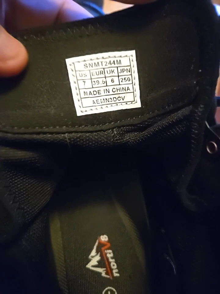 Botas militares tácticas NORTIV 8 para hombre botas ligeras de senderismo talla 7 para hombre Foto 4 de 4