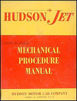 1953 Hudson Jet Mechanical Procedure Manual Original Repair Shop Service Vintage - Picture 1 of 1