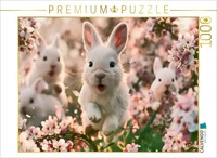 Calvendo Puzzle Joyfully Through A Sea Of Flowers | 1000 Pieces, Finished Size 2