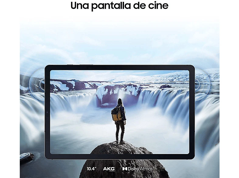 Tablet - Samsung Galaxy Tab S6 Lite, Oxford Gray, 128GB, 4GB RAM, Wifi, 10.4" W - Imagen 4 de 4