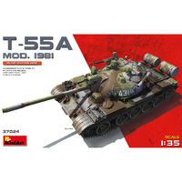 T-55A MOD.1981 Kit 1:35 Miniart Kit Mezzi Militari -D- Neues Modell