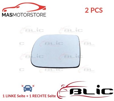 AUßENSPIEGEL SPIEGELGLAS PAAR BLIC 6102-02-1291151P 2PCS I NEU OE QUALITÄT