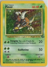 Pinsir 9/64 Rare Jungle Pokemon Unlimited Holo Damaged on eBay
