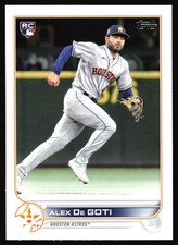 2022 Topps Update Alex DeGoti RC #US29 Houston Astros