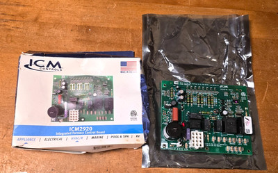 ICM Controls ICM2920 Integrated Furnace Control Board