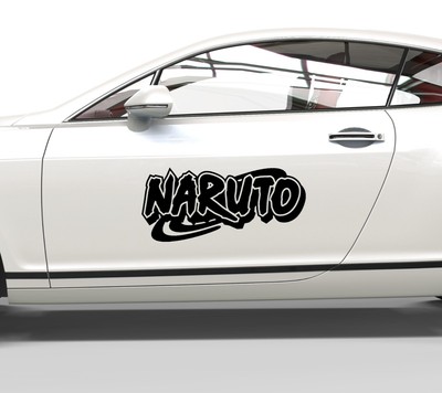 Aufkleber Naruto Logo - Sticker für alle glatten Oberflächen