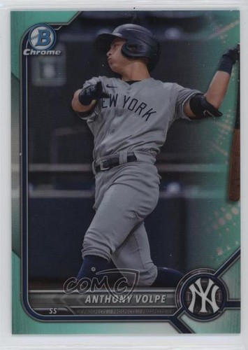 Anthony Volpe [Aqua Refractor] #BCP-182 2022 Bowman Chrome Prospects card