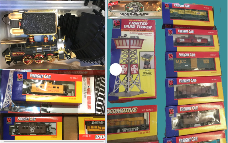 2 Vintage - Life-Like Train Sets/1 NEW in Original Box 1970s HO Scale-Model 8927