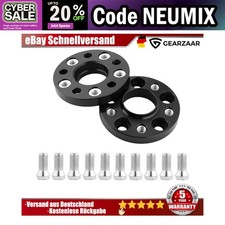 Spurverbreiterungen Distanzscheiben Passt f&uuml;r Mercedes W204 W205 Alu Schwarz