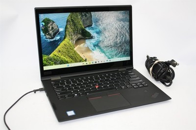 14''Lenovo ThinkPad X1 Yoga 3rd i7-8550U 1.80GHz RAM 8GB NVMe 256GB/Battery issue