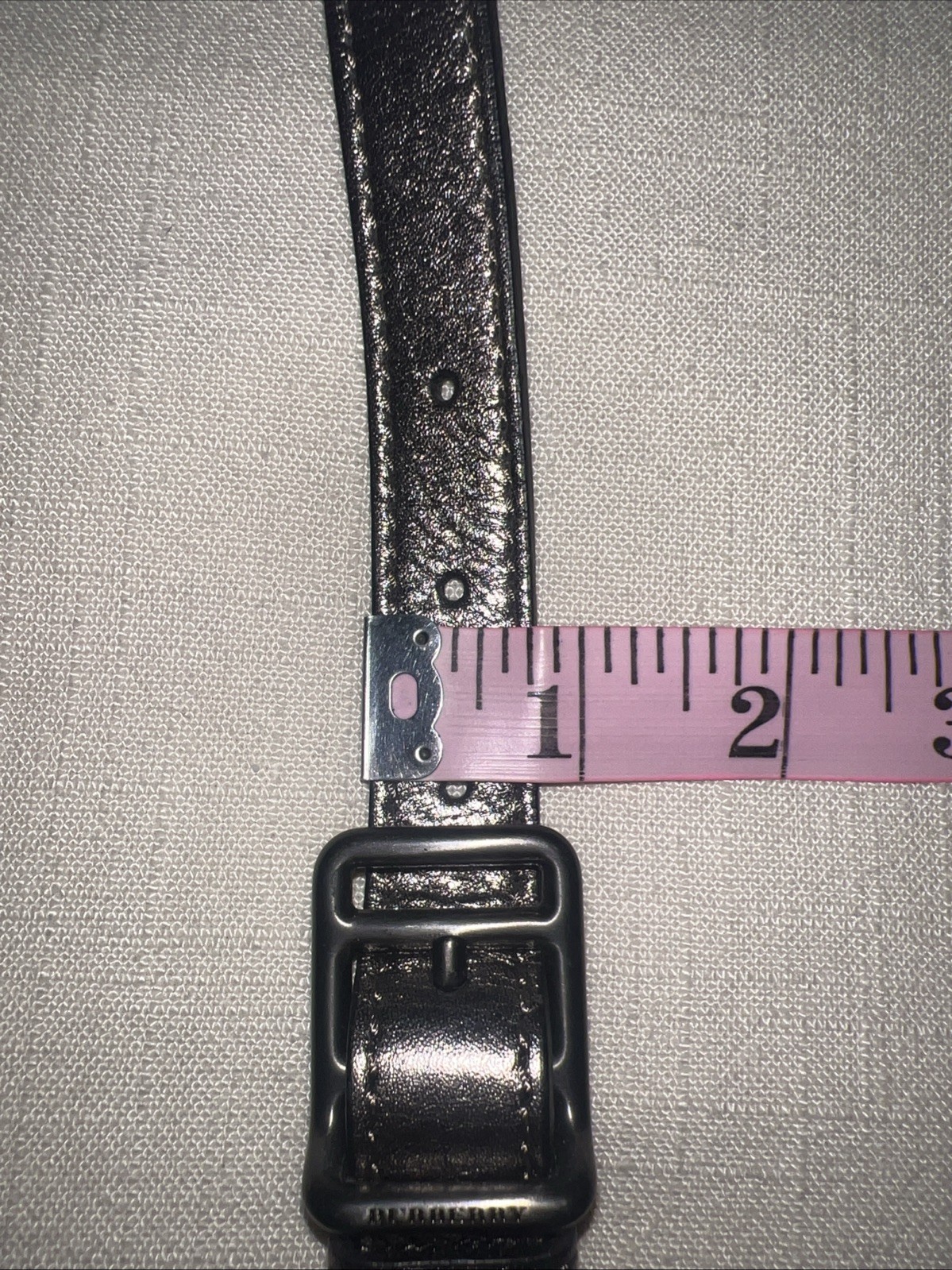 BURBERRY Shoulder Replacement Strap Crossbody Met… - image 6