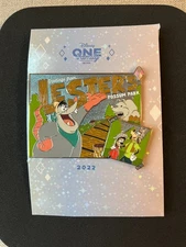 25 Years of Disney Pin Trading If We Were There - Lester Movie Goofy & Max LE 30