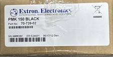 Extron Electronics PMK 155 Black Pole And Cable Cubby Mounting Kit  70-739-02 