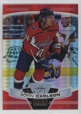2019-20 O-Pee-Chee Platinum Red Prism /199 John Carlson #107 an9