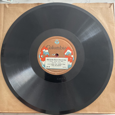 Skin A Ma Rink A Rink A Ree Billy Jones And Ernest Hare Original 1924 Record