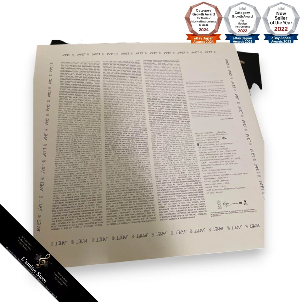 Janet Jackson 20 Y.O. Record Super Popular Edition New - Image 2 of 4