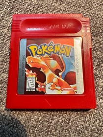 Pokemon Charizard Red Version Authentic Game Cartridge Nintendo Gameboy