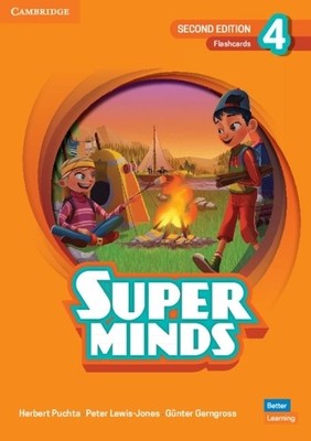 Super Minds Level 4 Flashcards British English - 9781108828666