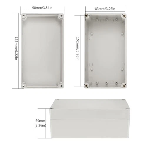 Electronic Connection Box, Waterproof IP65 Junction Box, Surface-Mounted Distrib - Image 3 of 4