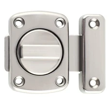 Gate Latch Slide Bolt Latches LockSafety Double Sided Rotate Gate HardwareBru...