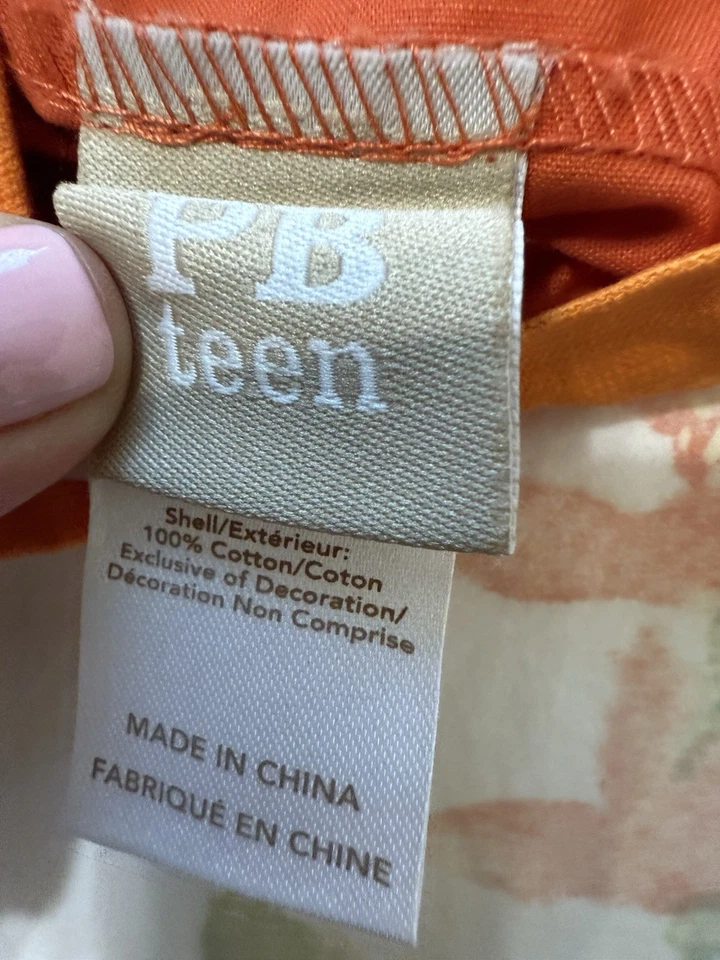 PB Teen Sham MLB Giants San Francisco Baseball Standard Pillow Orange 20x26 NEW - Image 4 of 4