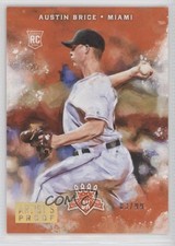 2017 Panini Diamond Kings Rookies Artist's Proof Gold 83/99 Austin Brice 3xk
