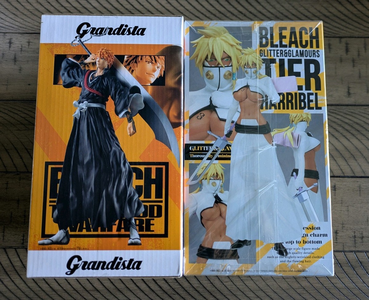 BLEACH Grandista ICHIGO KUROSAKI & TIER HARRIBEL Figure Set/ Japan